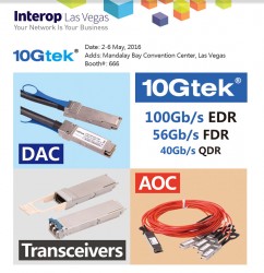 Meet 10Gtek at Interop 2016