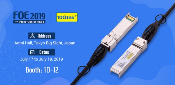 Sincerely invite you to visit us at FOE 2019 in Tokyo